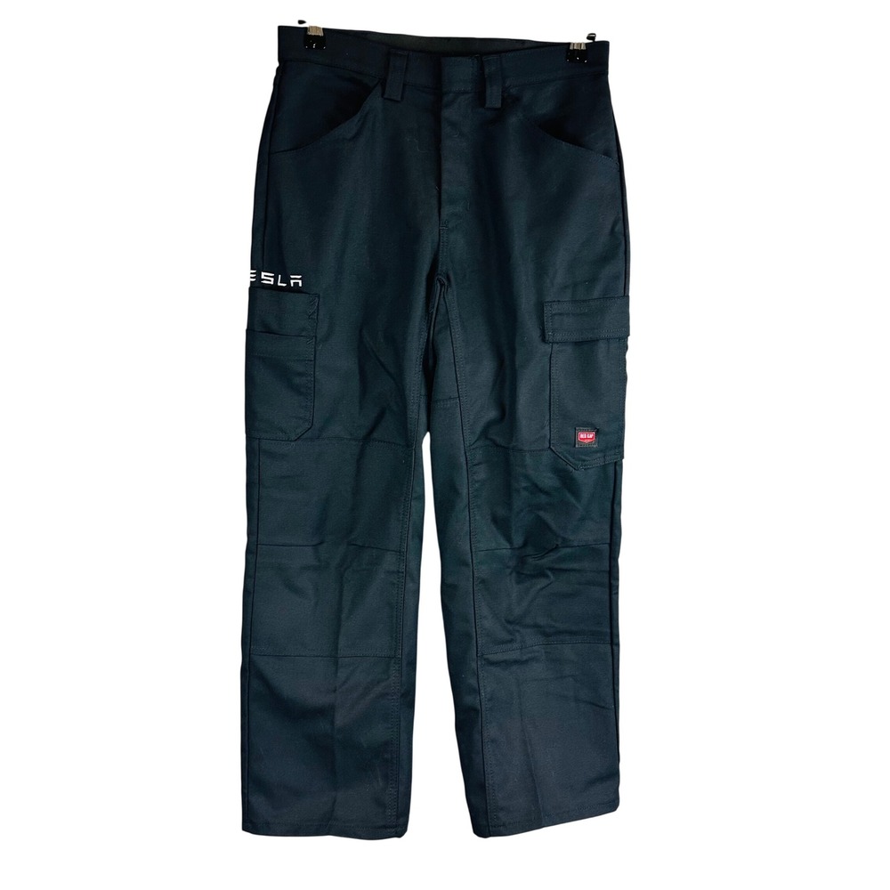 Telsla Red Kap Mens 30 x 28 Pants Cargo Black Workwear